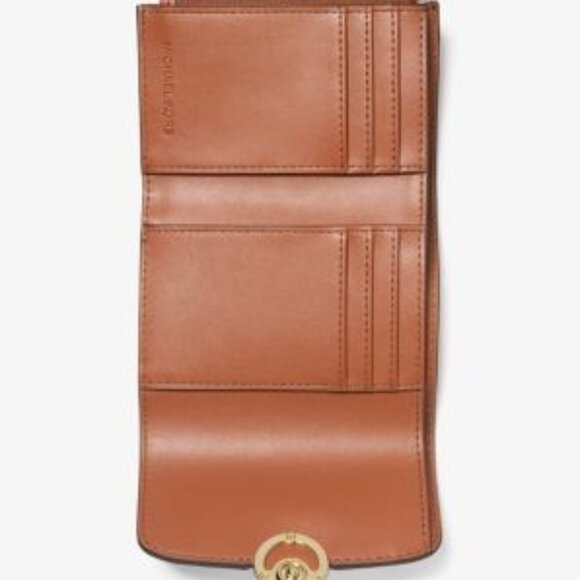 Michael Kors Women's Leida Medium Signature Logo Wallet,  NWT - Picture 2 of 2